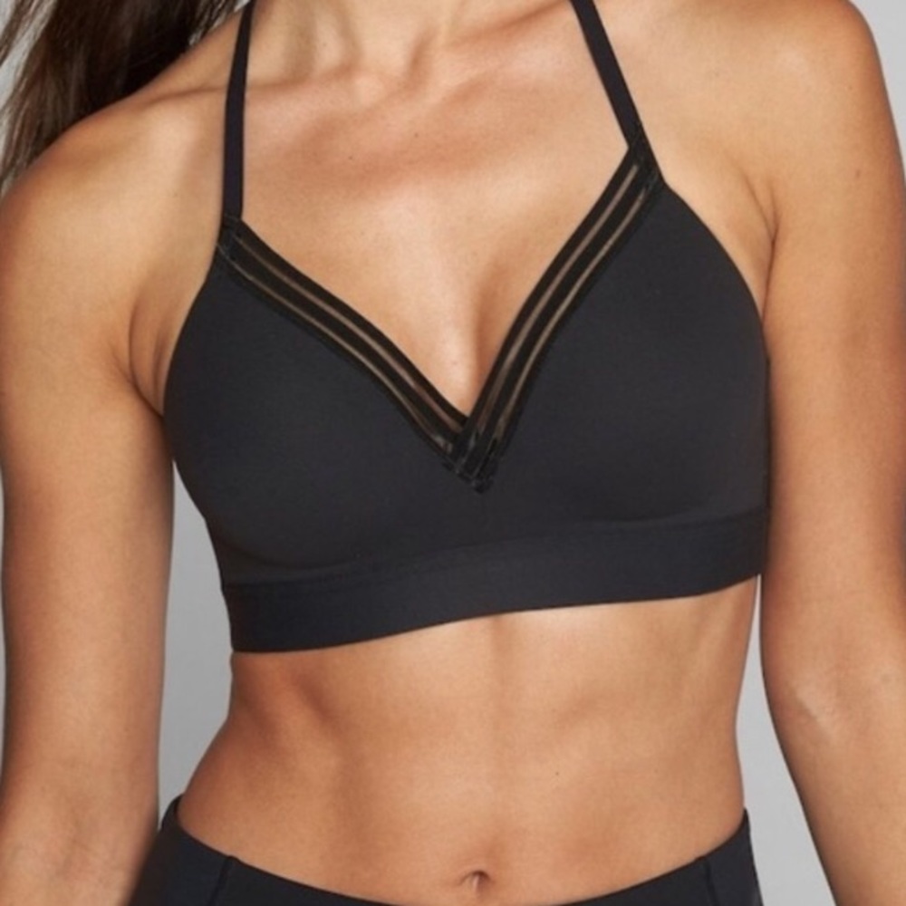 Athleta Black Everday Bra Size S Powervita